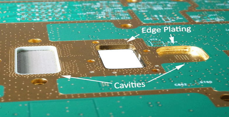 Cavity design PCB